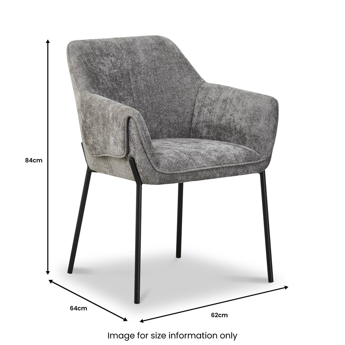 Trento Chenille Dining Chair