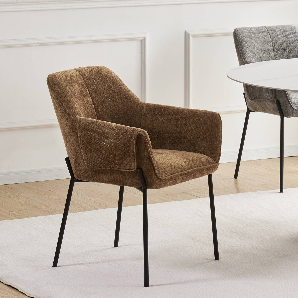 Trento Chenille Dining Chair