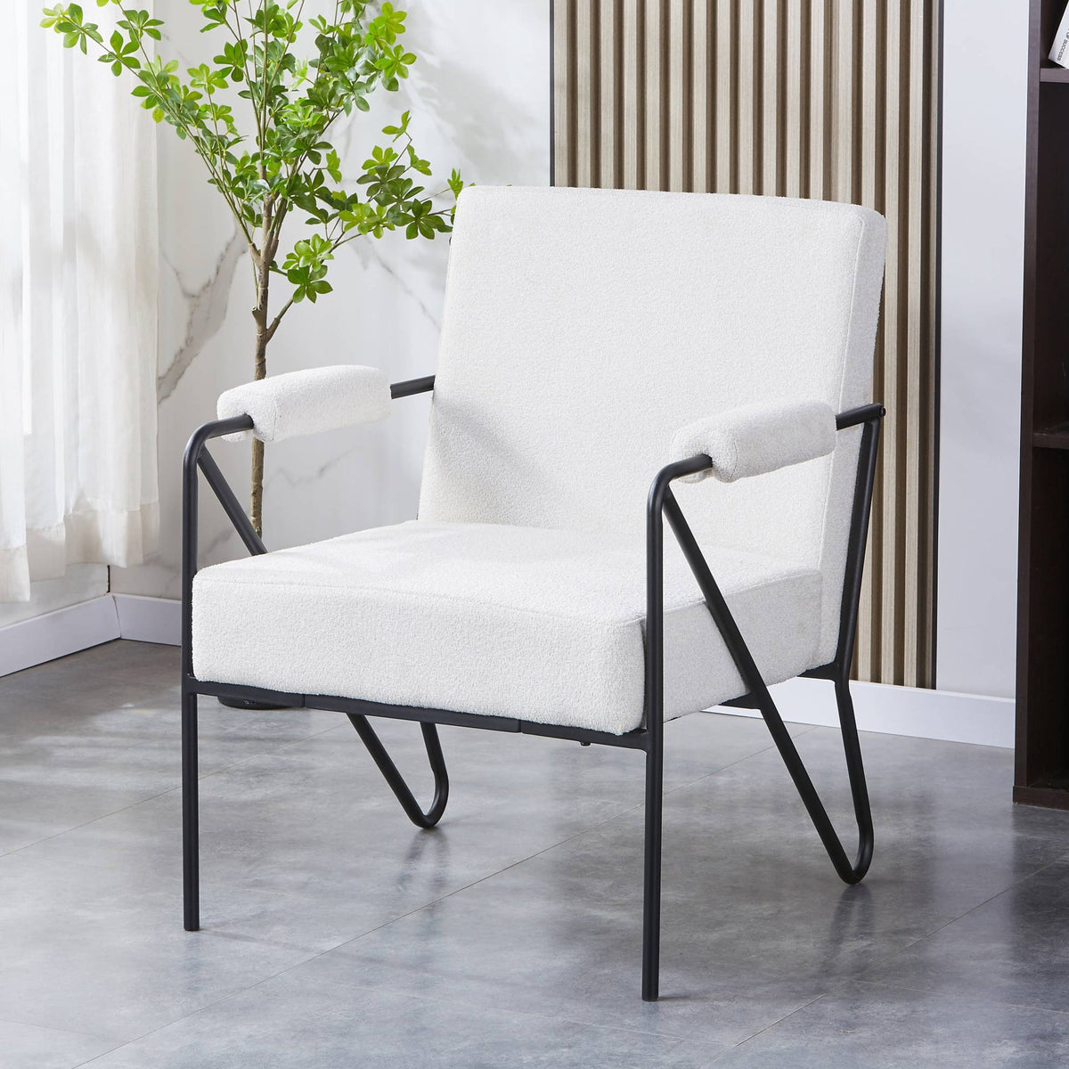 Cardney Speckled Accent Chair
