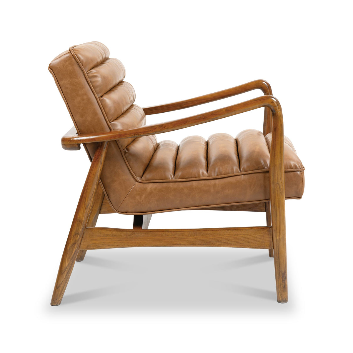Kingsley Faux Leather Accent Chair
