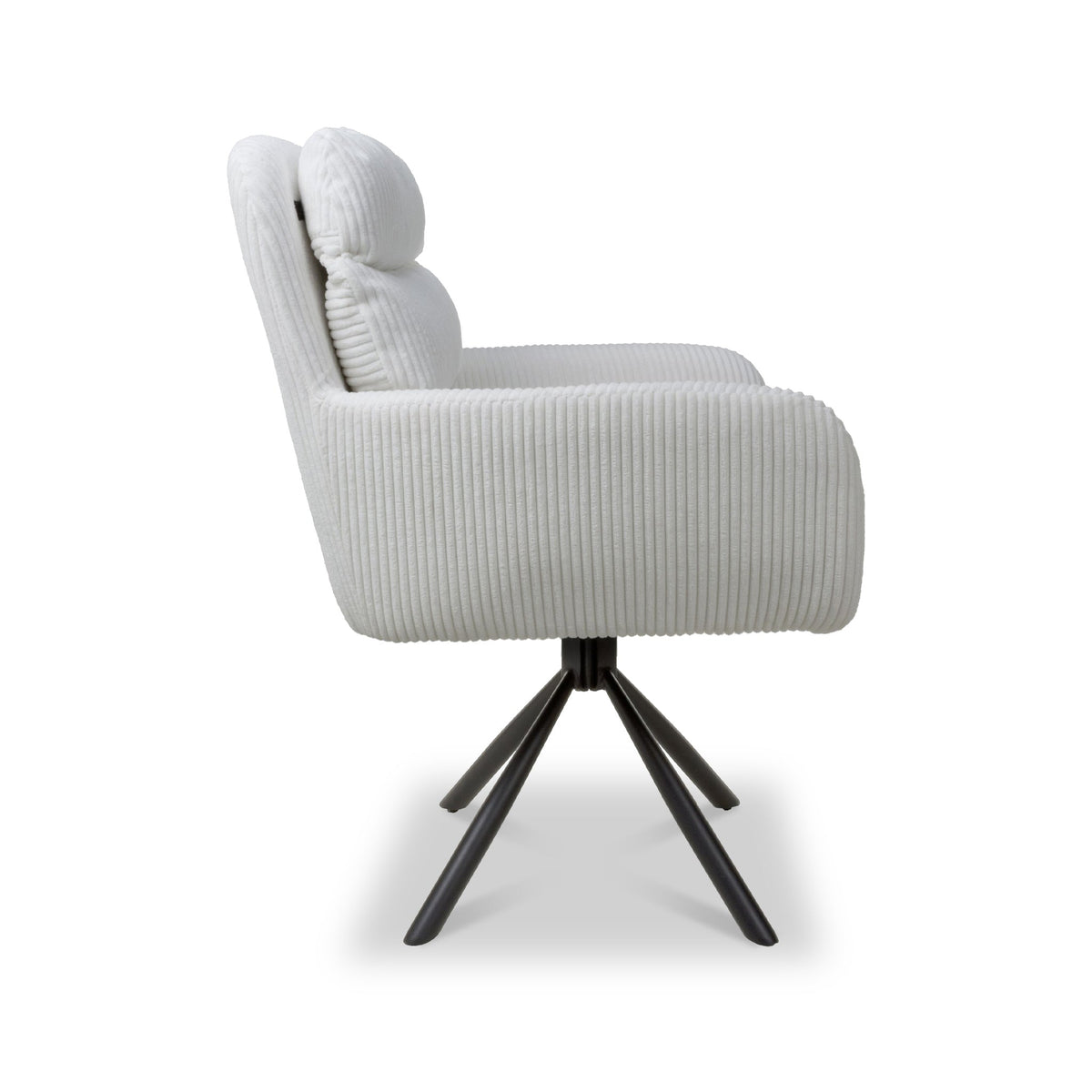 Cassey Corduroy Swivel Chair