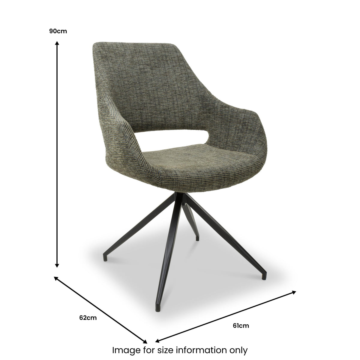 Mitch Swivel Dining Chair