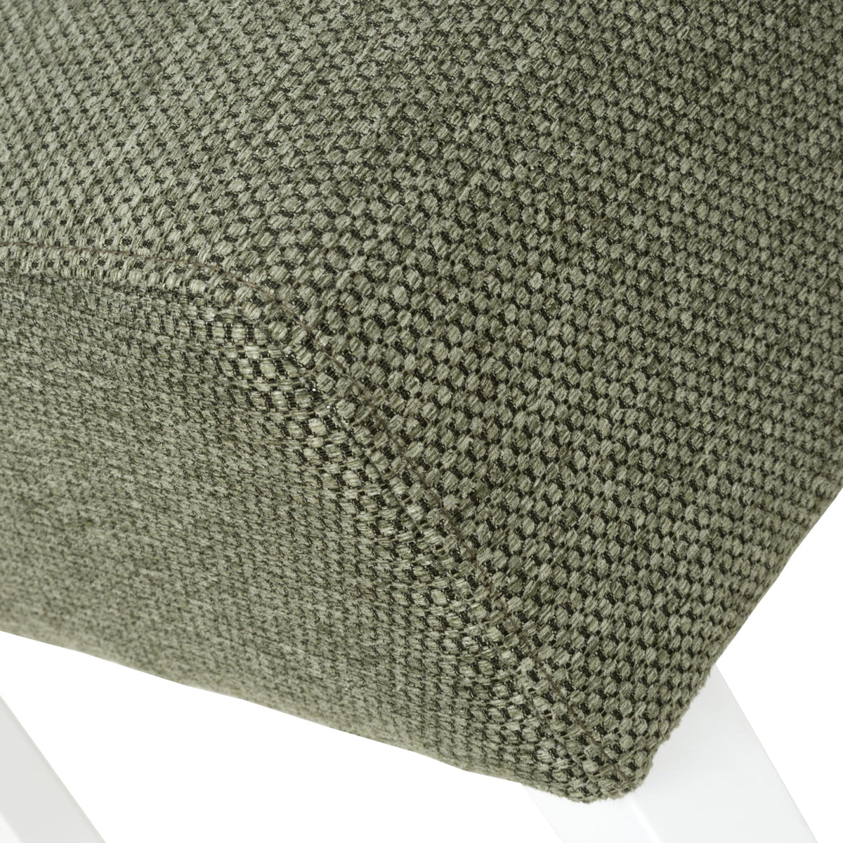 Pryder Weave Dining Chair with White Legs
