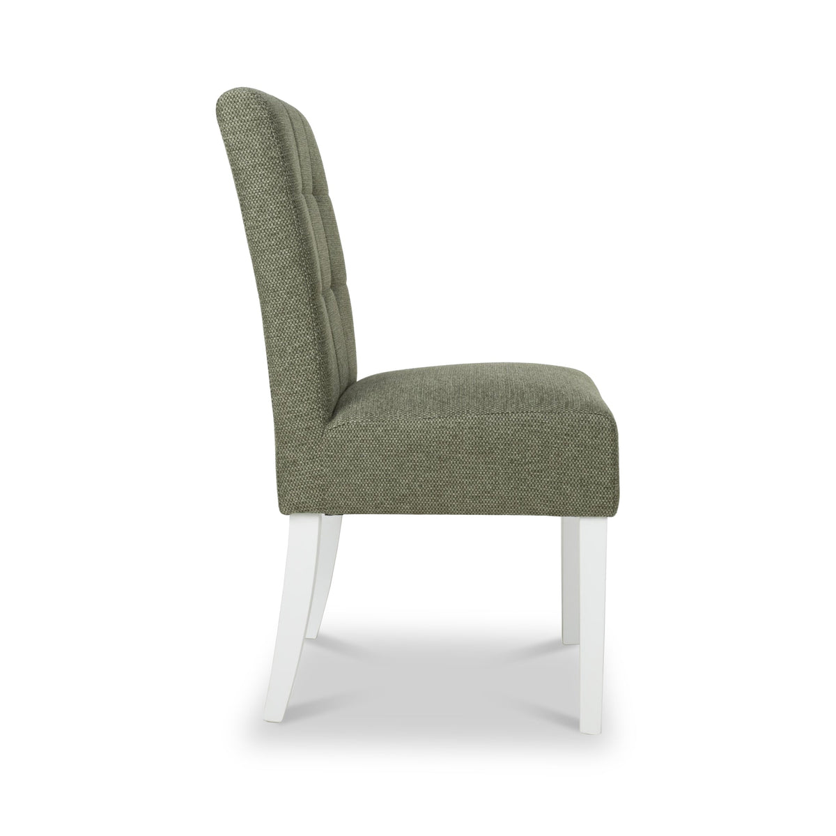 Pryder Weave Dining Chair with White Legs