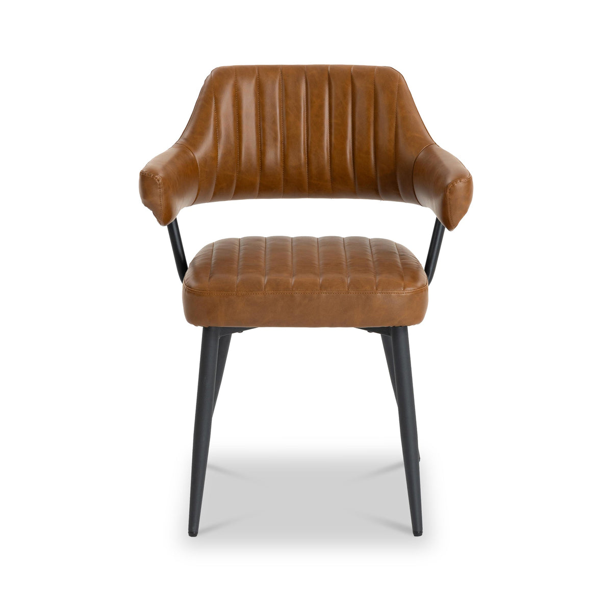 Rhonwen Faux Leather Dining Chair