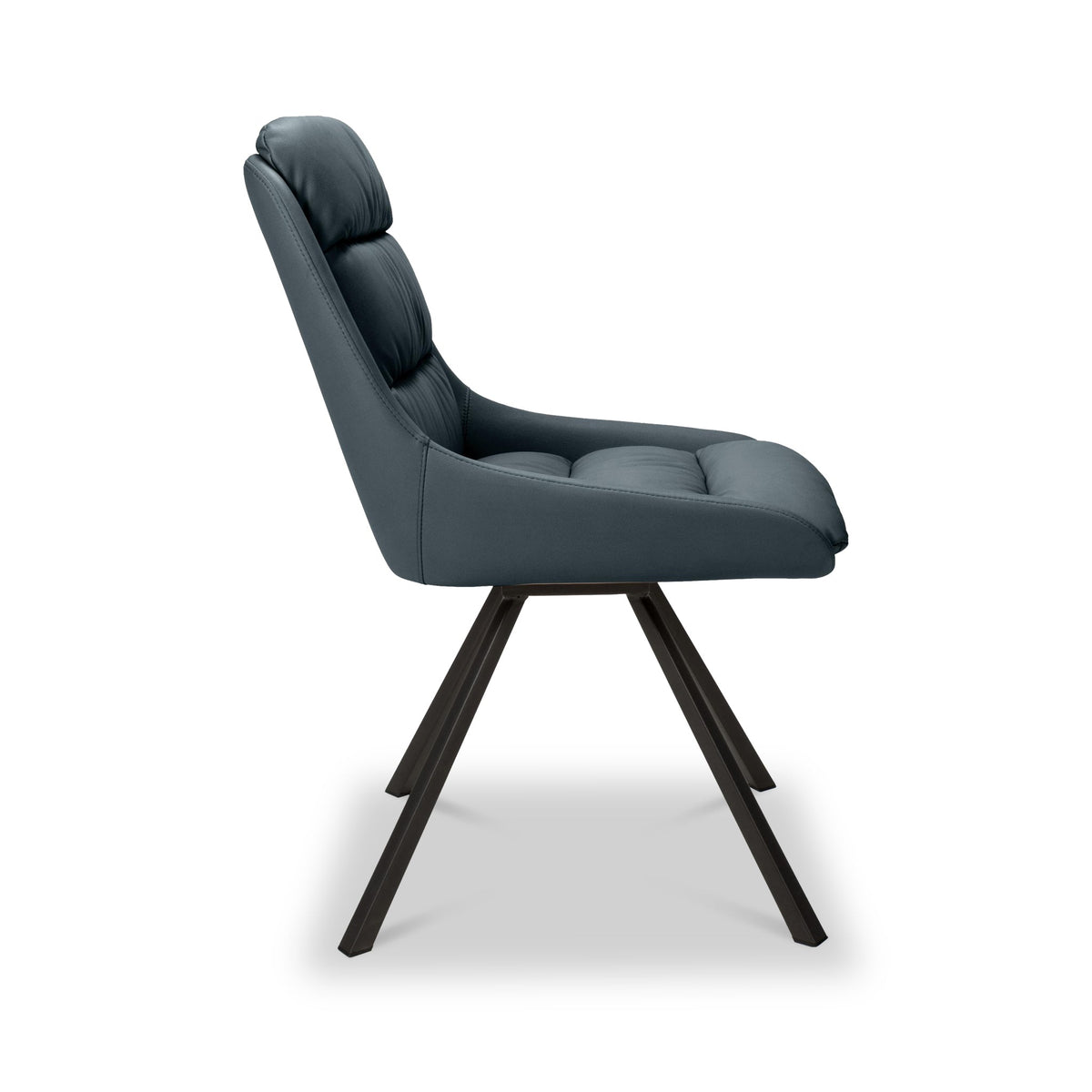 Leni Faux Leather Swivel Dining Chair