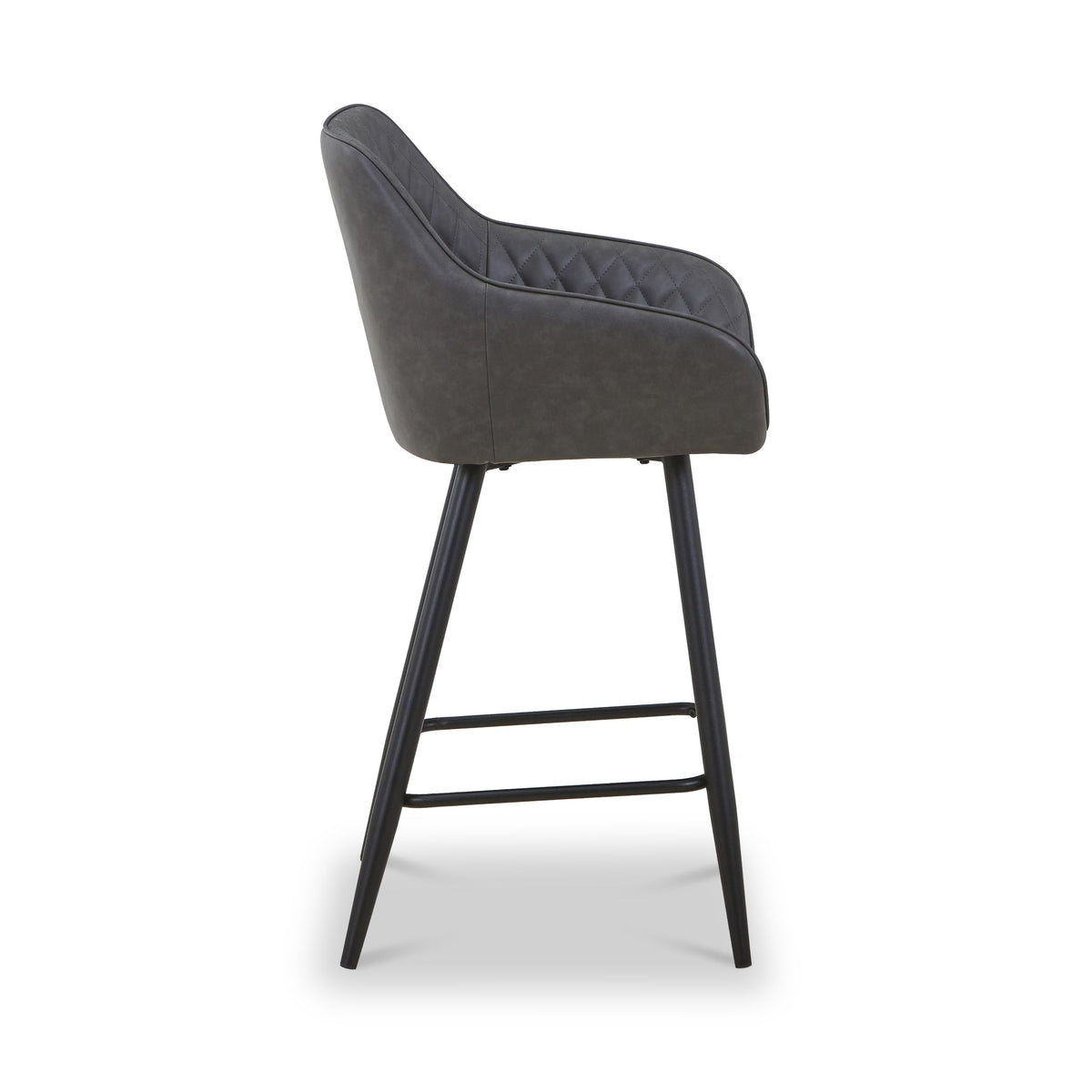 Nolan Faux Leather Bar Stool
