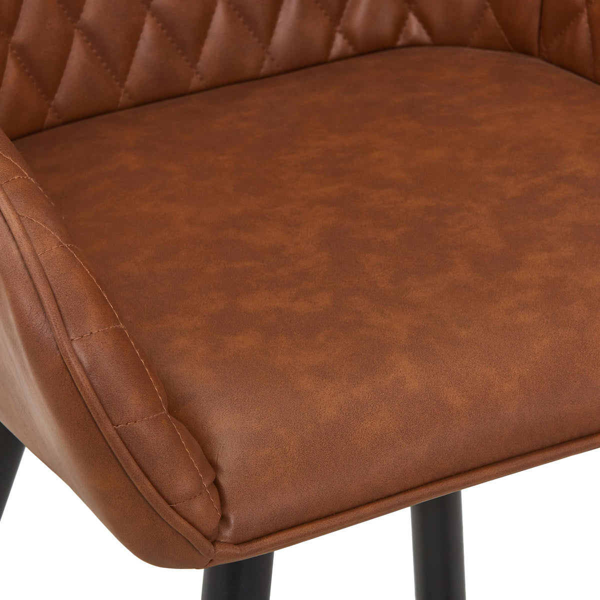 Nolan Faux Leather Bar Stool