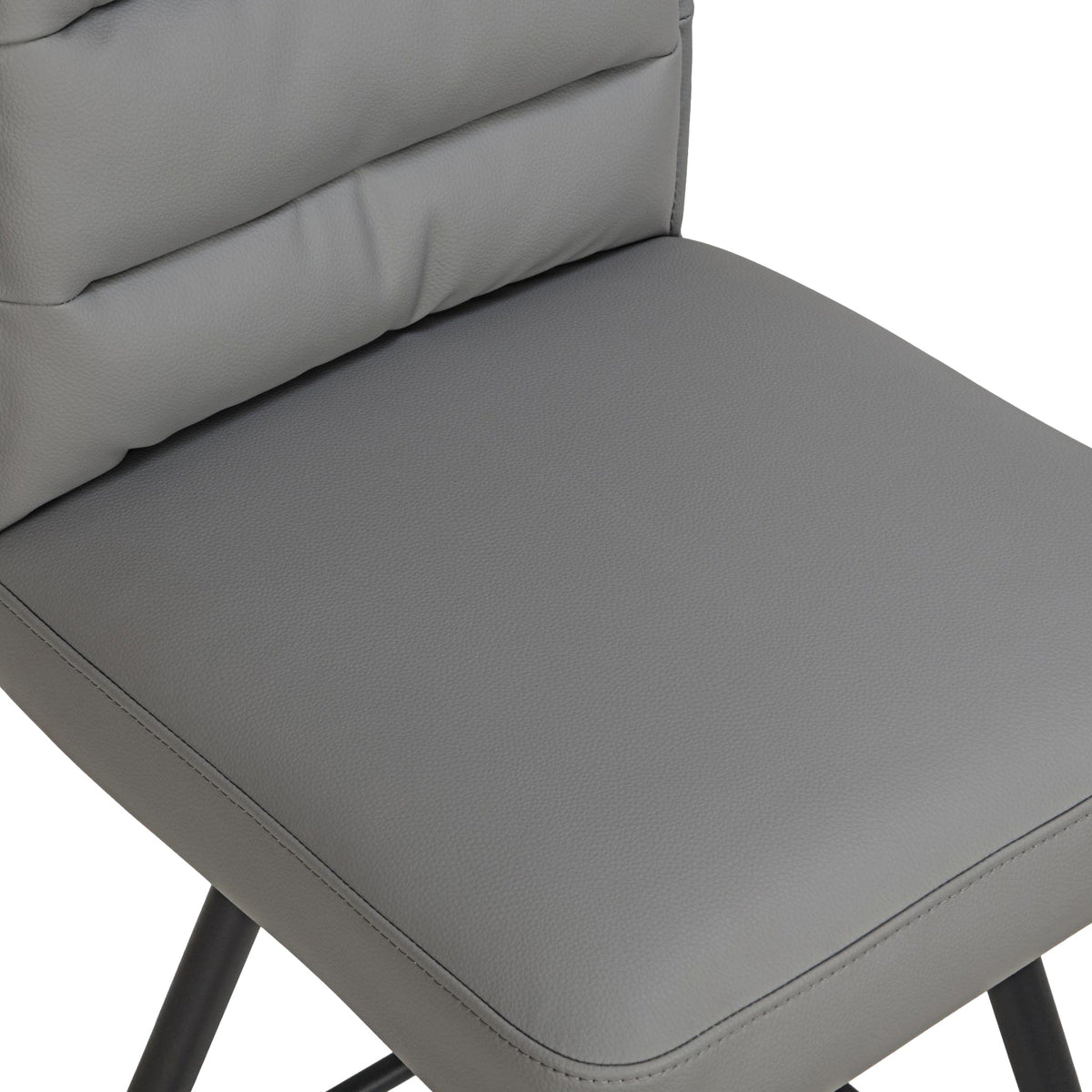 Tate Faux Leather Swivel Bar Stool