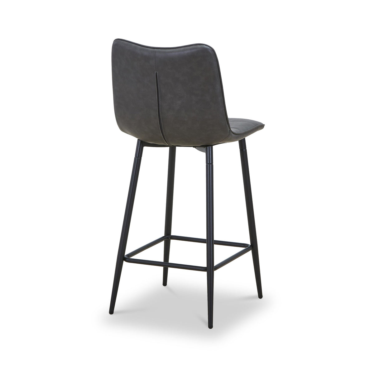 Zeno Faux Leather Bar Stool