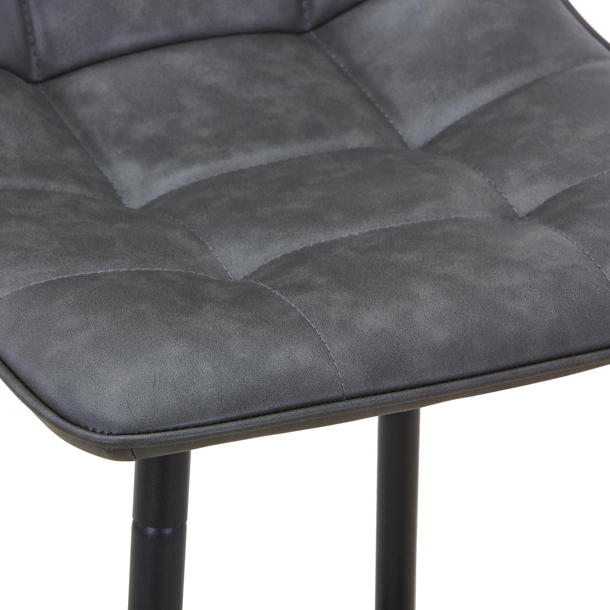 Zeno Faux Leather Bar Stool