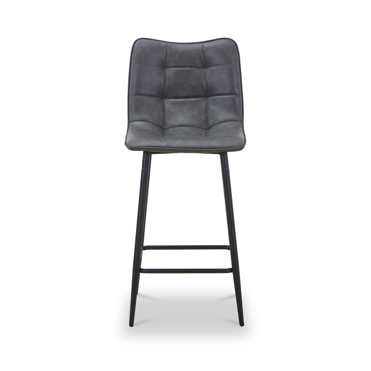 Zeno Faux Leather Bar Stool