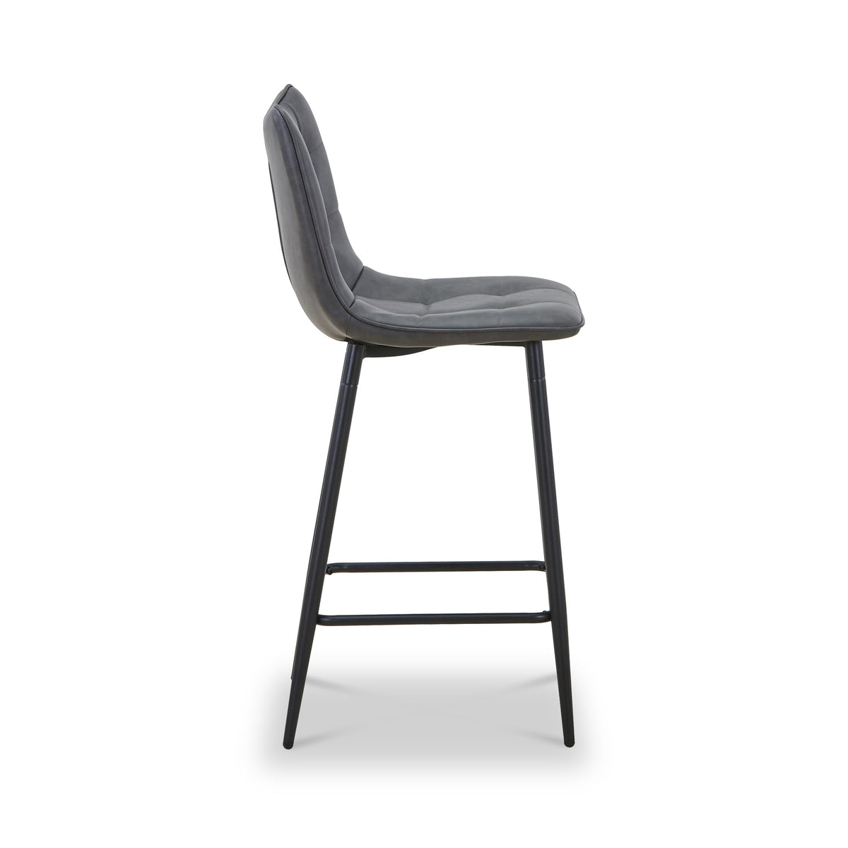 Zeno Faux Leather Bar Stool