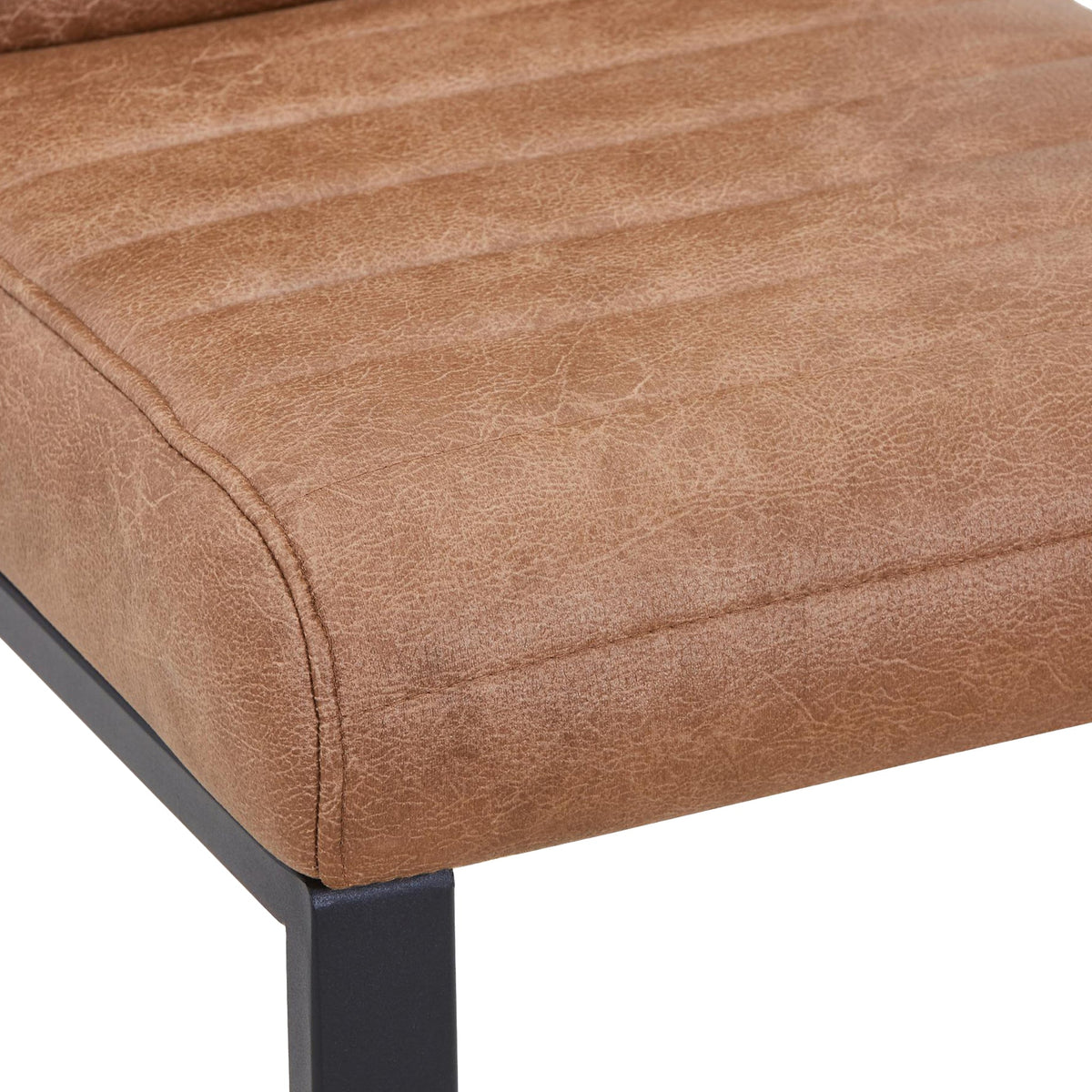 Rino Faux Suede Bar Stool