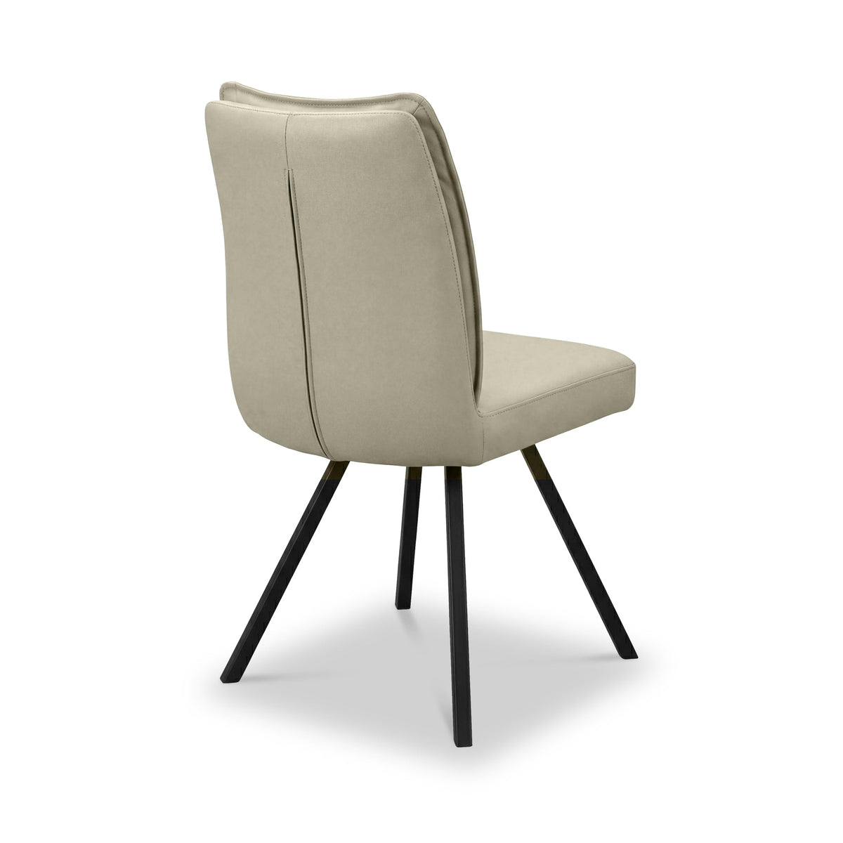 Tate Faux Leather Swivel Dining Chair