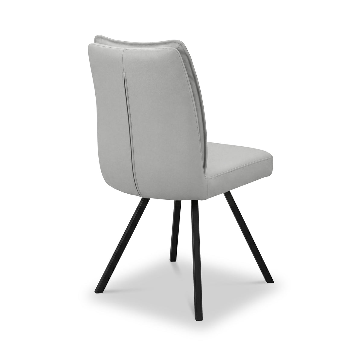 Tate Faux Leather Swivel Dining Chair