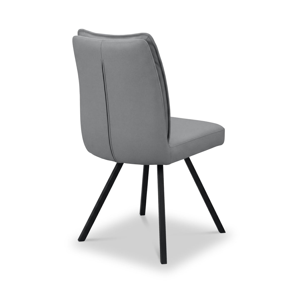 Tate Faux Leather Swivel Dining Chair