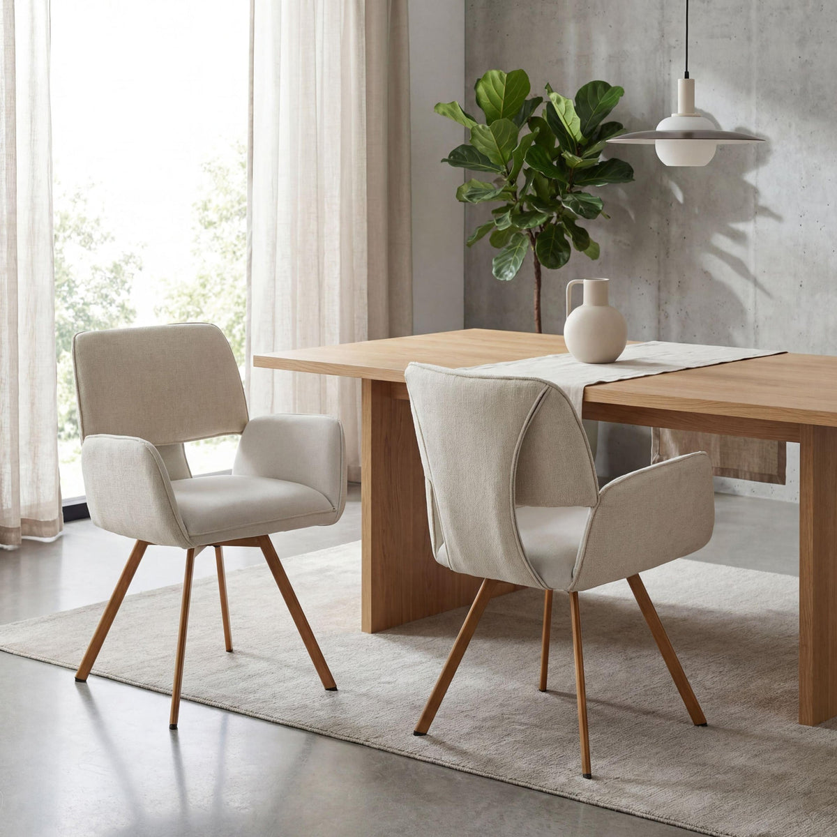 Carmen Carver Dining Chair