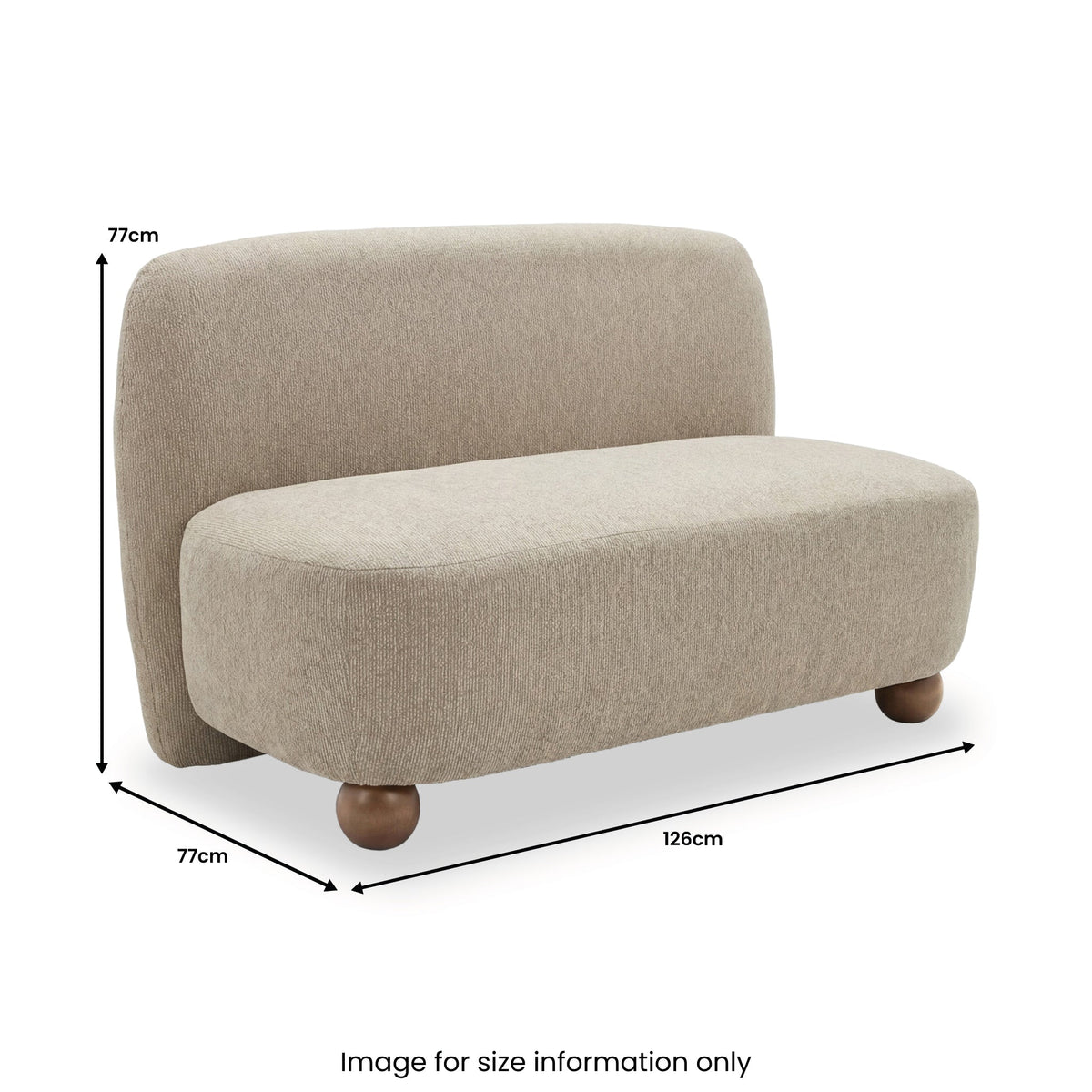 Amora Small 2 Seater Sofa