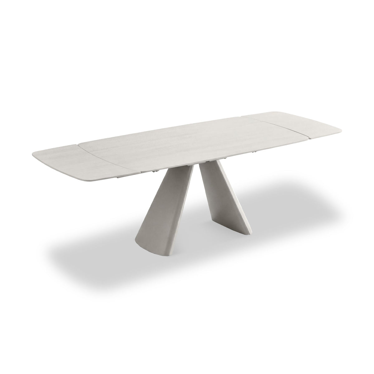 Corwen 160cm - 240cm Extending Travertine Dining Table