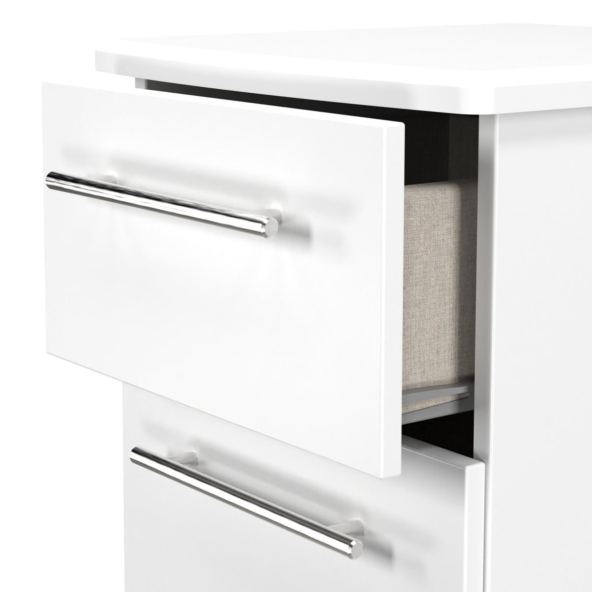 Bramwell 3 Drawer Bedside Table