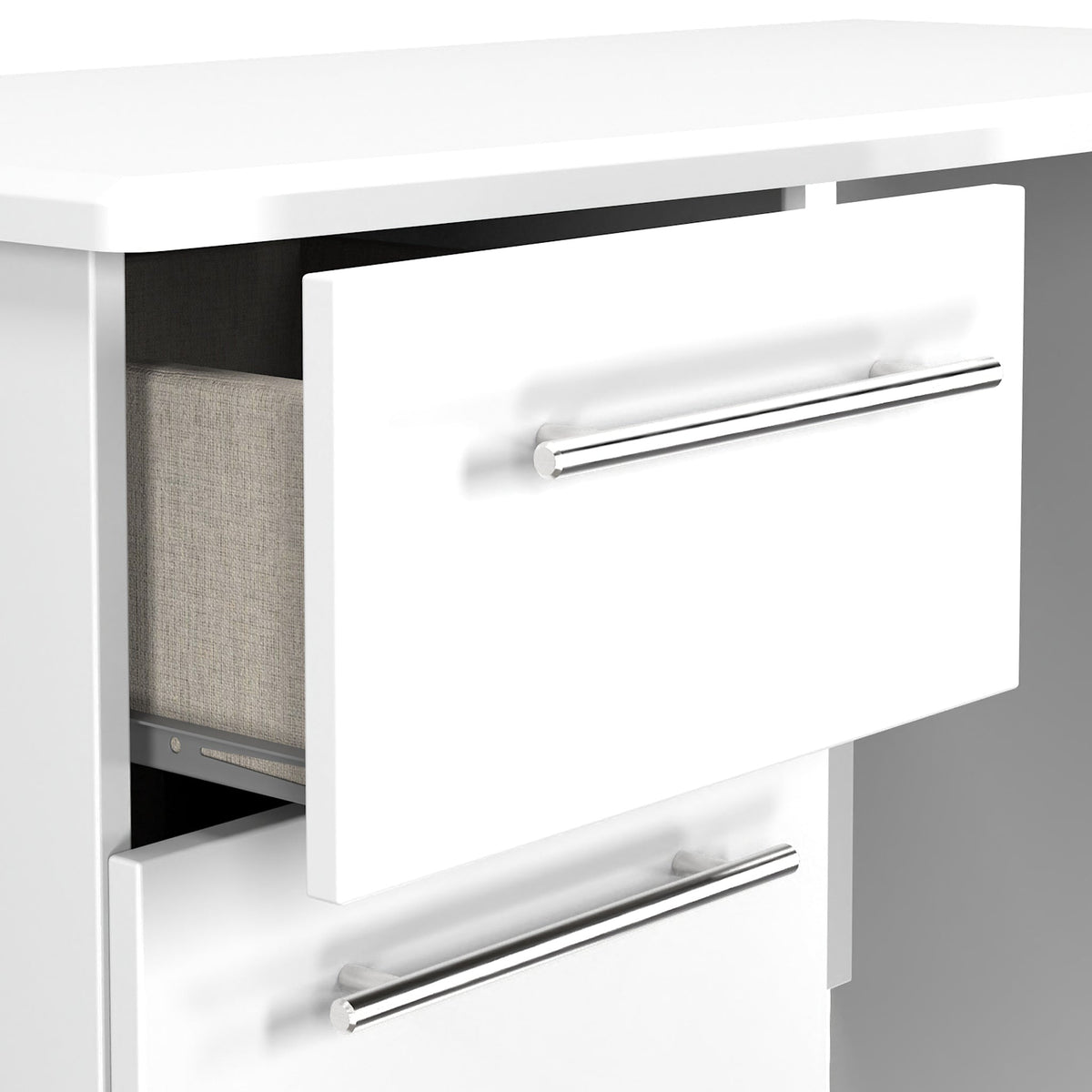 Bramwell 3 Drawer Dressing Table