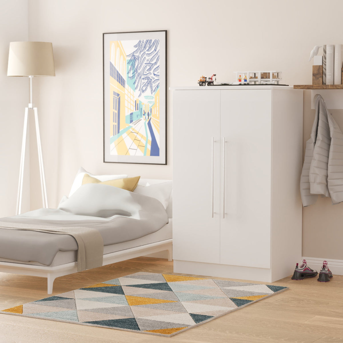 Bramwell 2 Door Small Wardrobe