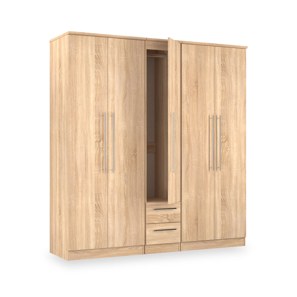 Bramwell 5 Door Wardrobe With Drawers