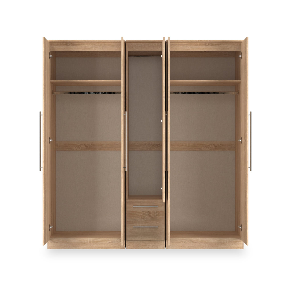 Bramwell 5 Door Wardrobe With Drawers