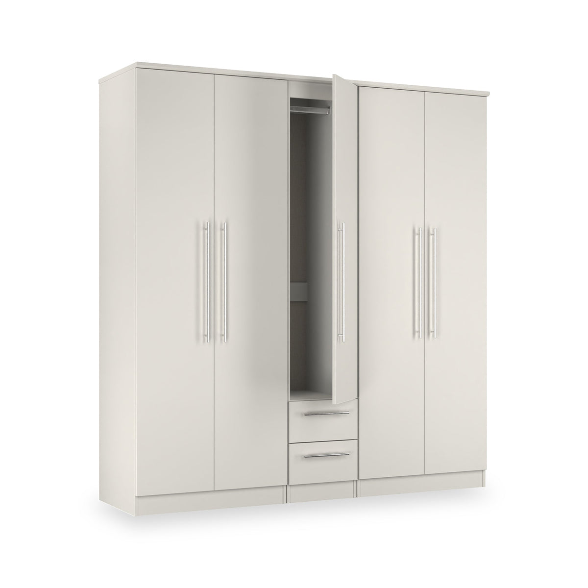 Bramwell 5 Door Wardrobe With Drawers