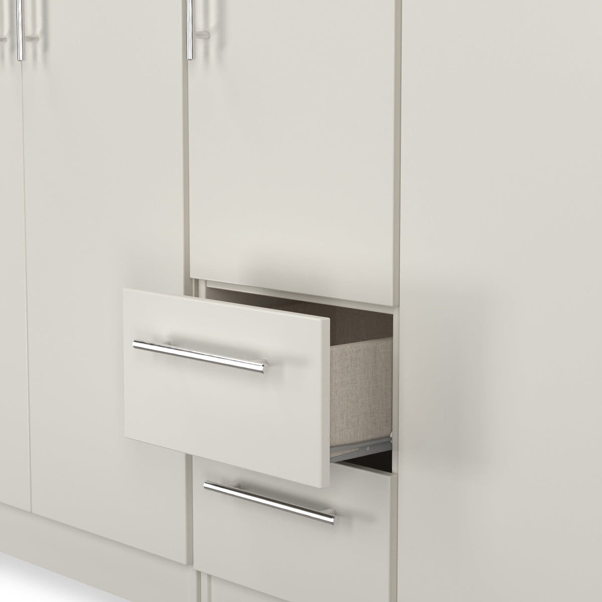 Bramwell 5 Door Wardrobe With Drawers