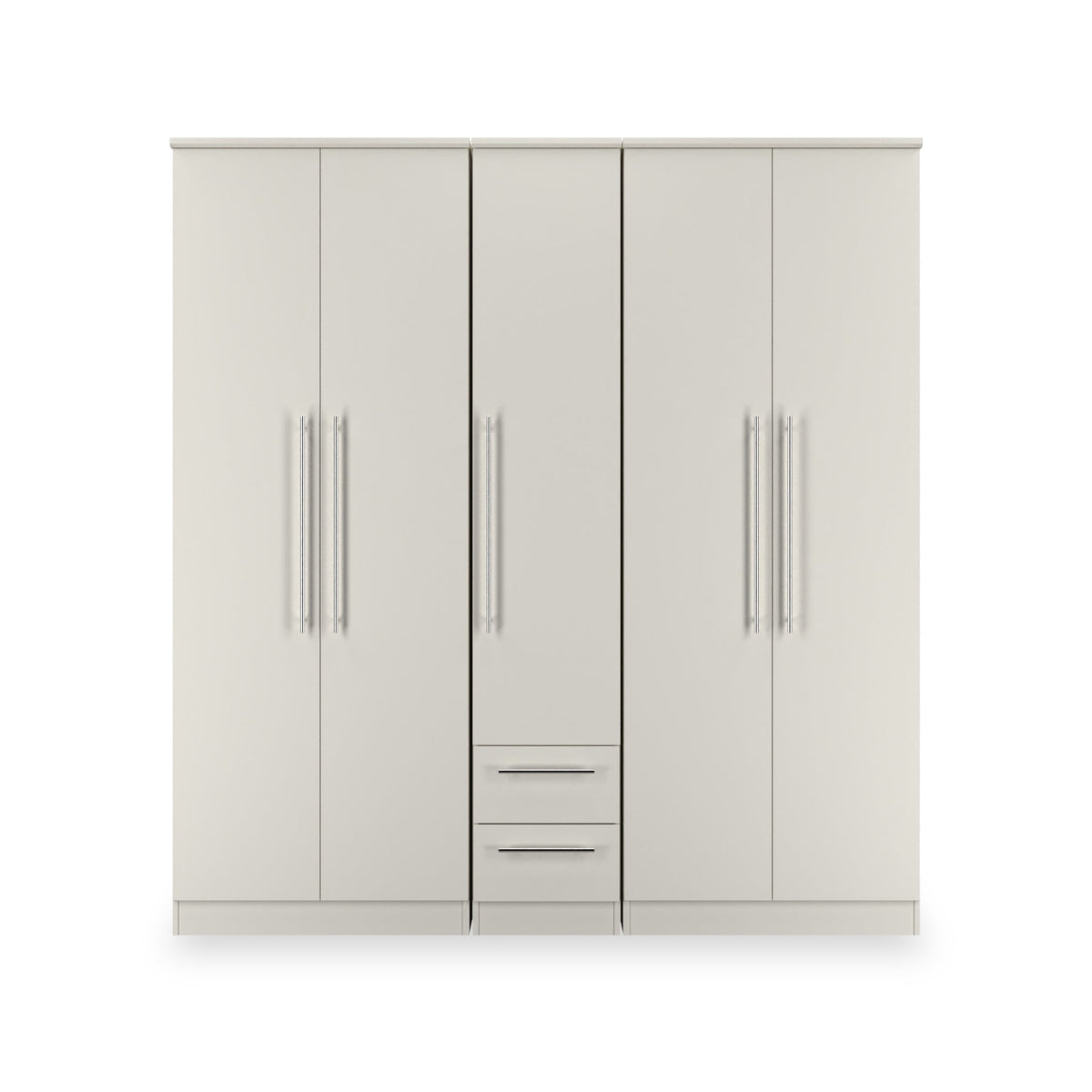 Bramwell 5 Door Wardrobe With Drawers
