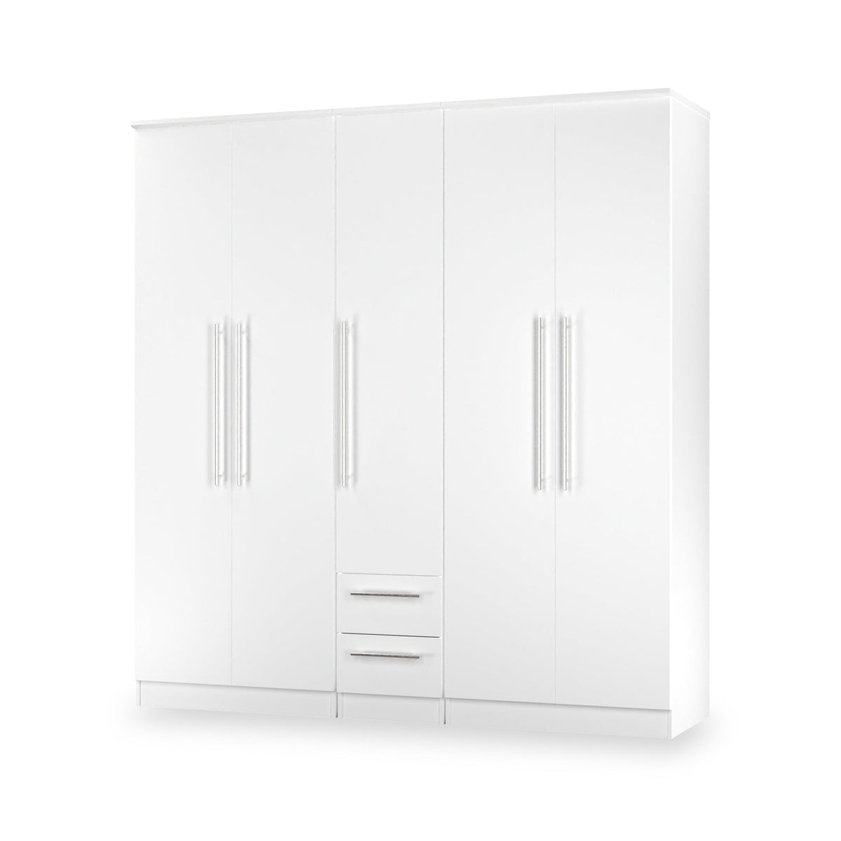 Bramwell 5 Door Wardrobe With Drawers