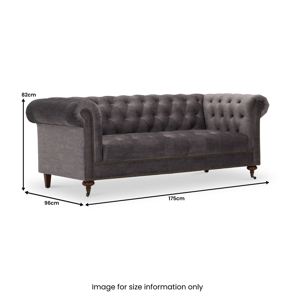 Stanhope Velvet 2 Seater Sofa