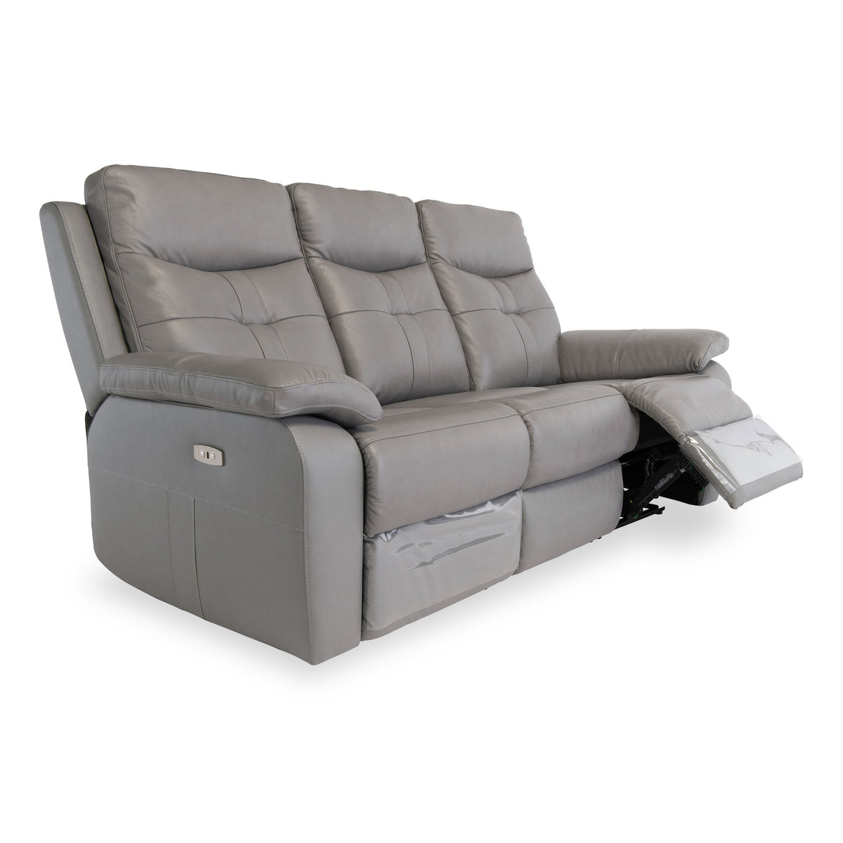 Talbot Leather Power Reclining 3 Seater Sofa