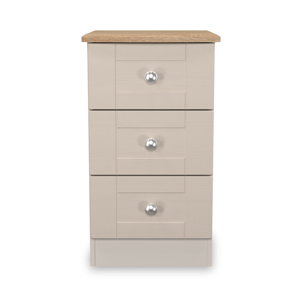 Marlowe 3 Drawer Bedside Table