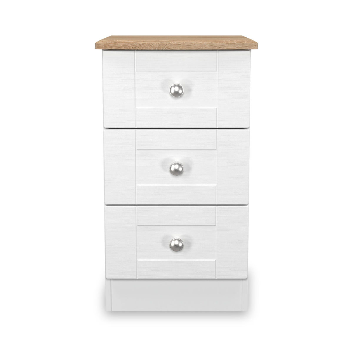 Marlowe 3 Drawer Bedside Table