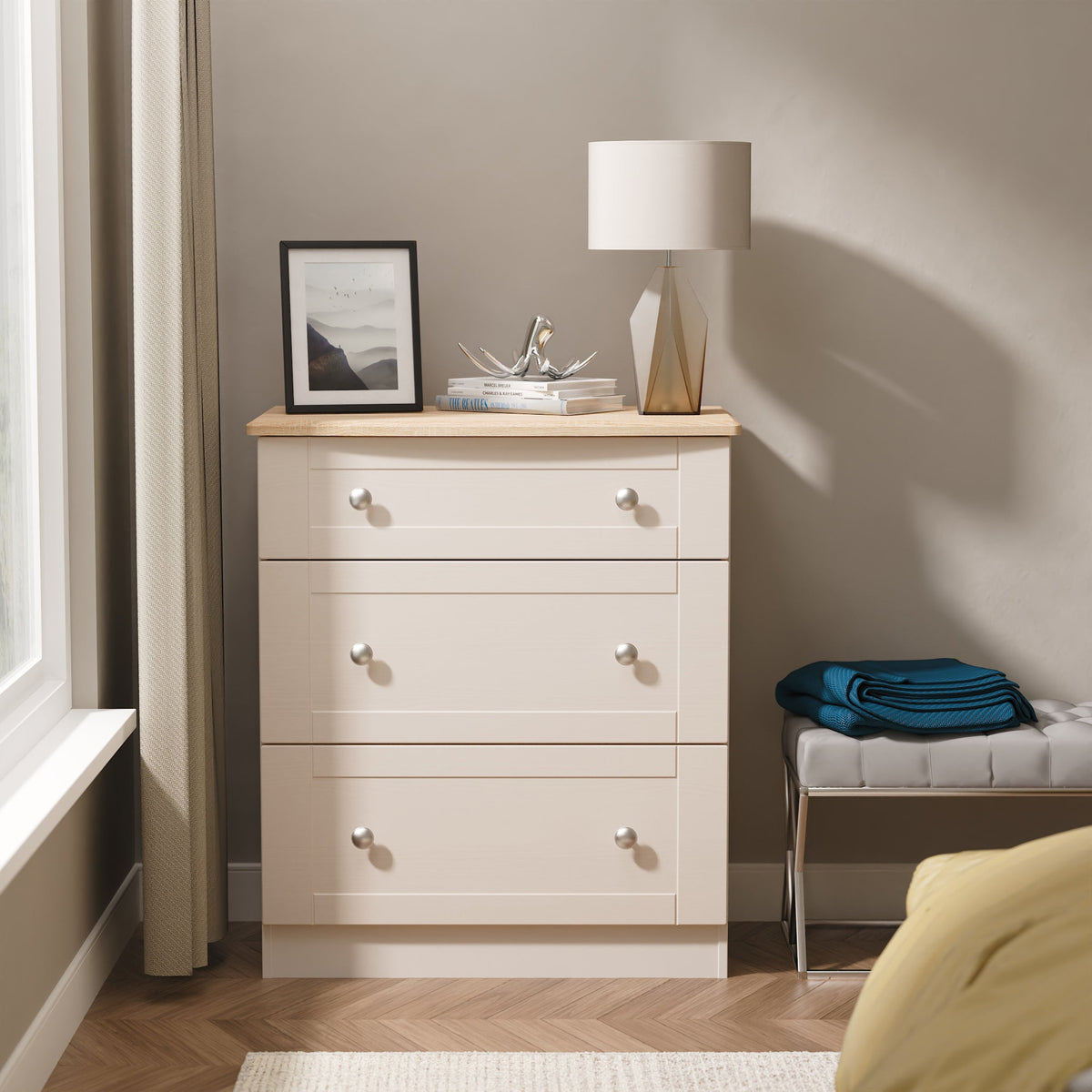 Marlowe 3 Drawer Deep Chest