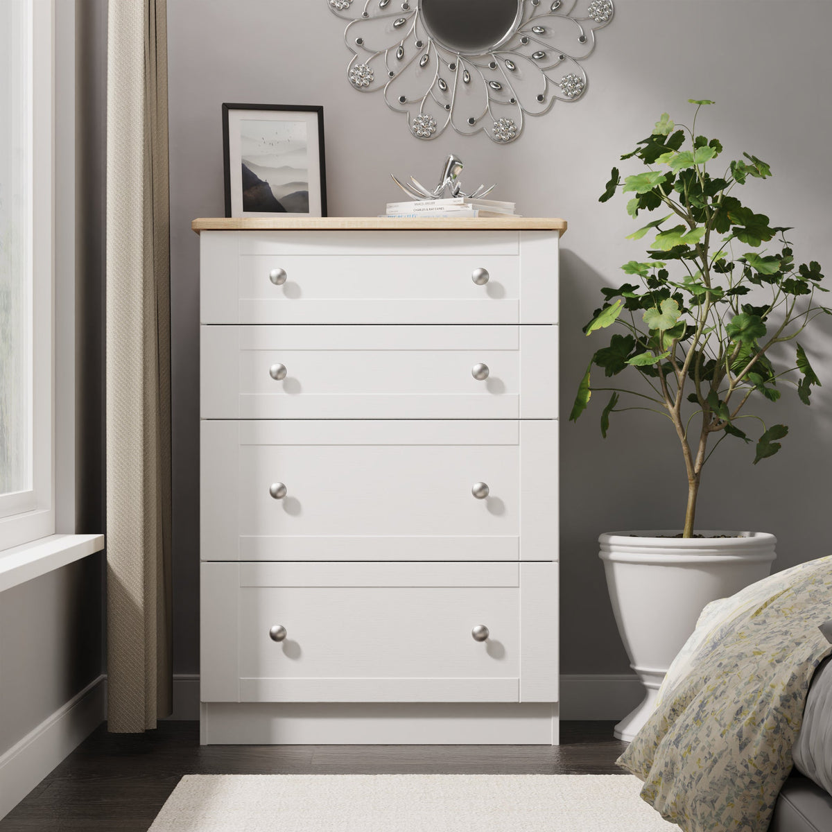 Marlowe 4 Drawer Deep Chest