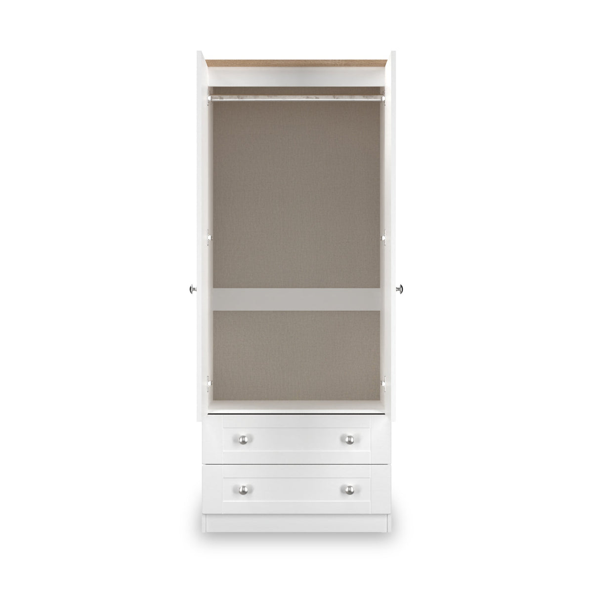 Marlowe Double Wardrobe With Drawers