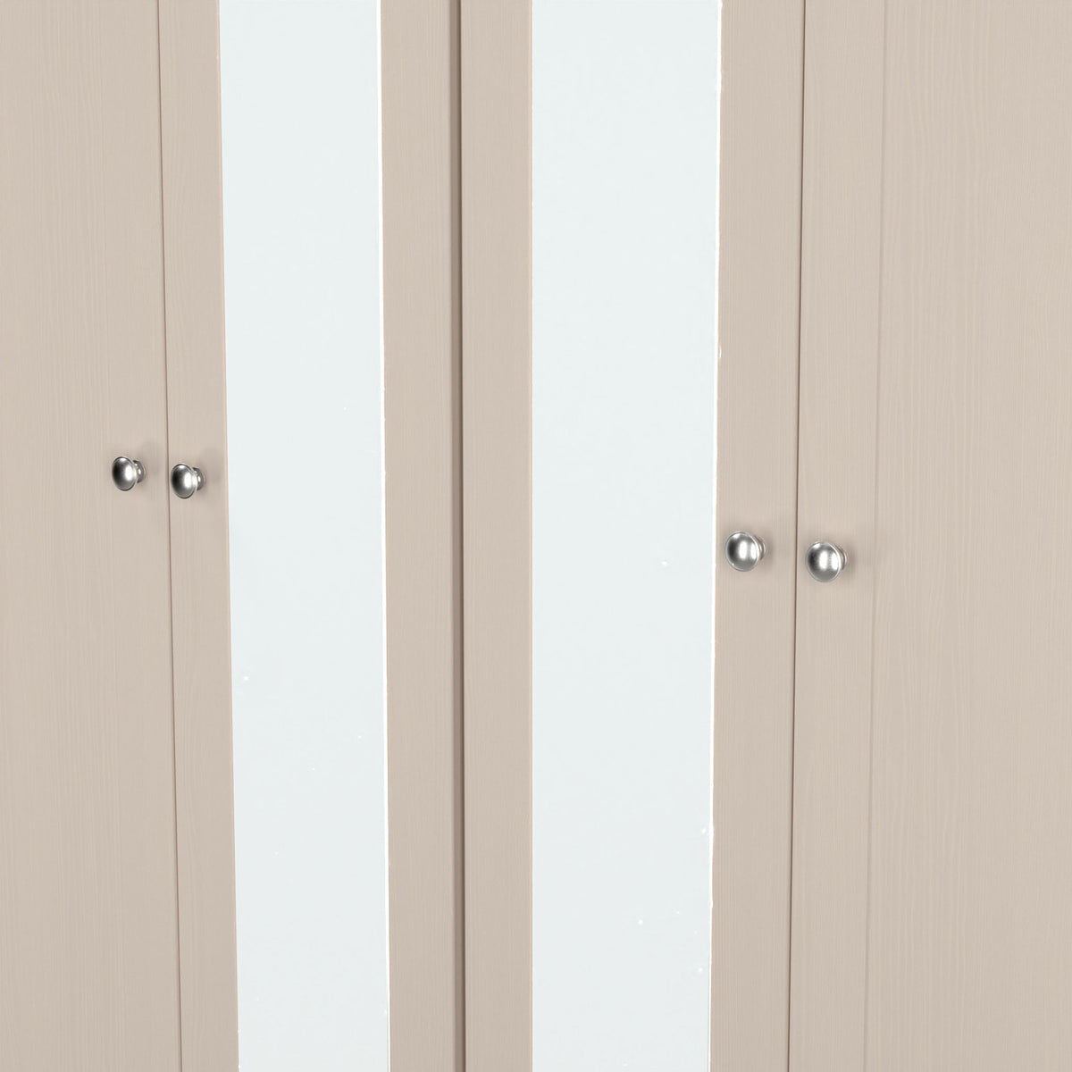 Marlowe 4 Door Mirrored Wardrobe