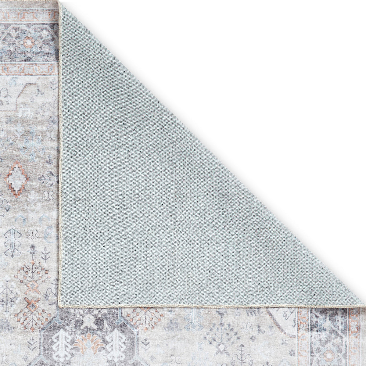 Lincoln Distressed Medallion Rug