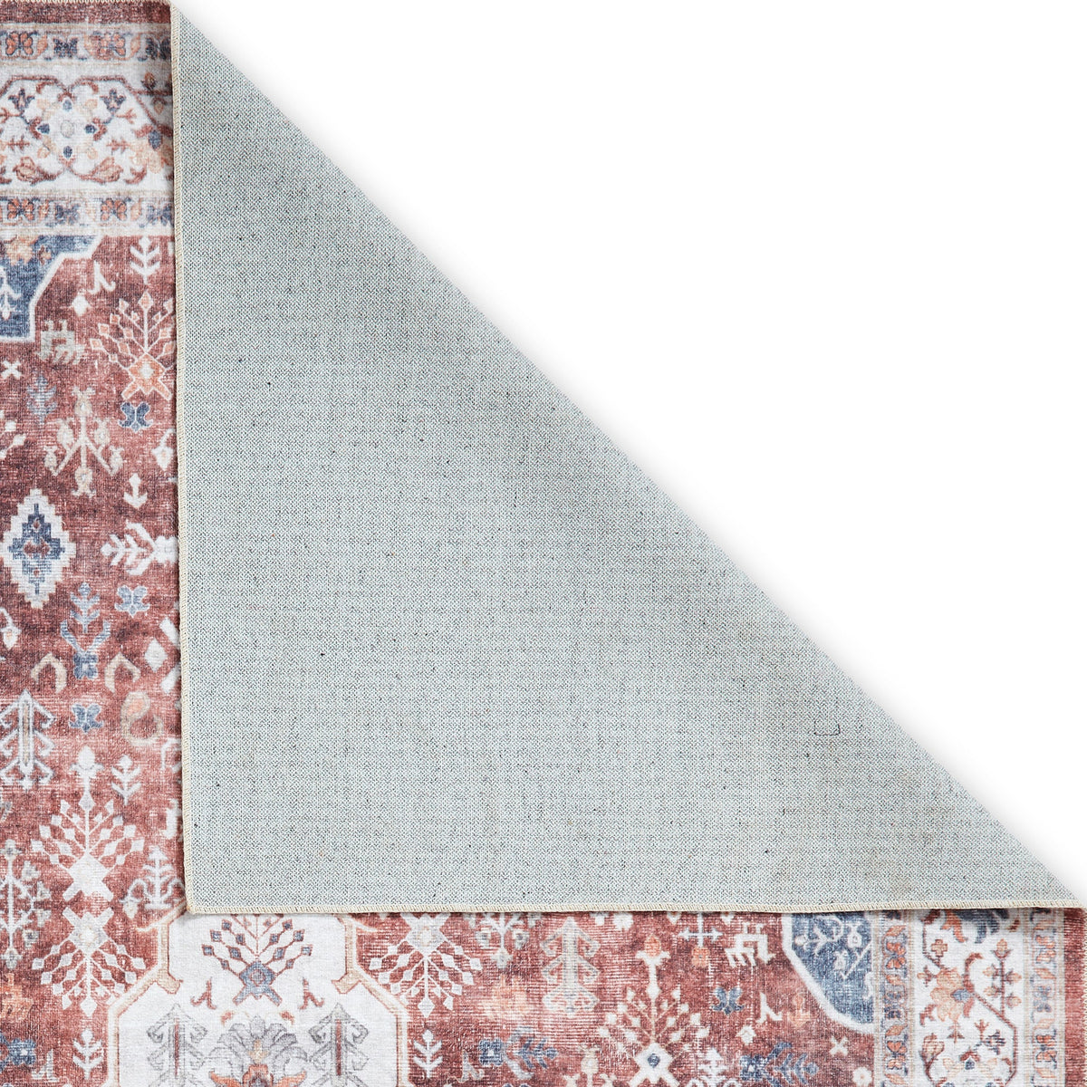 Lincoln Distressed Medallion Rug