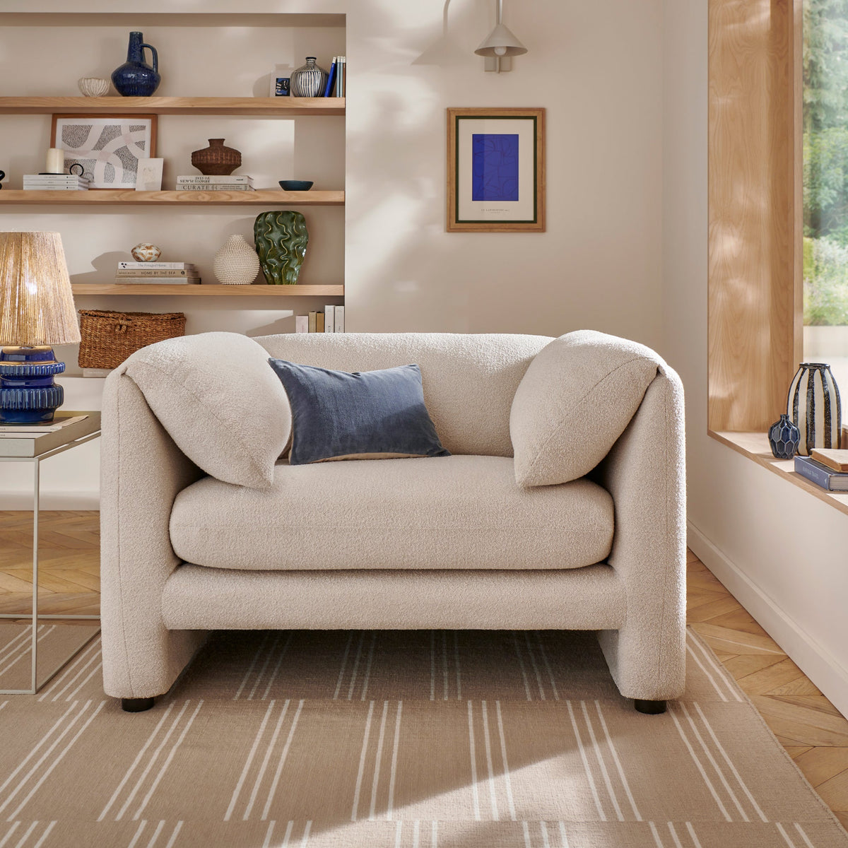 Carmel Boucle Armchair