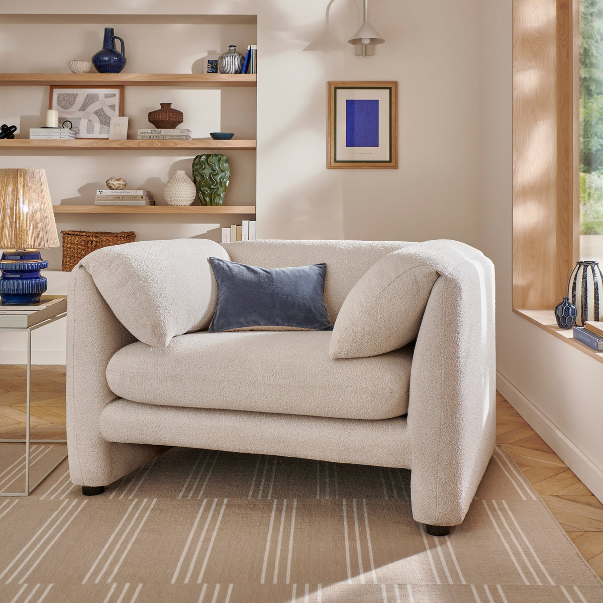 Carmel Boucle Armchair