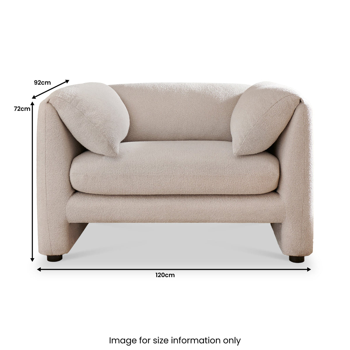 Carmel Boucle Armchair