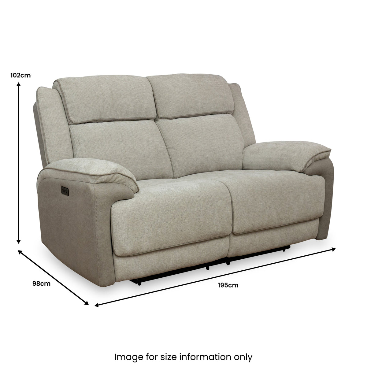 Redgrave 2 Seater Power Recliner Sofa