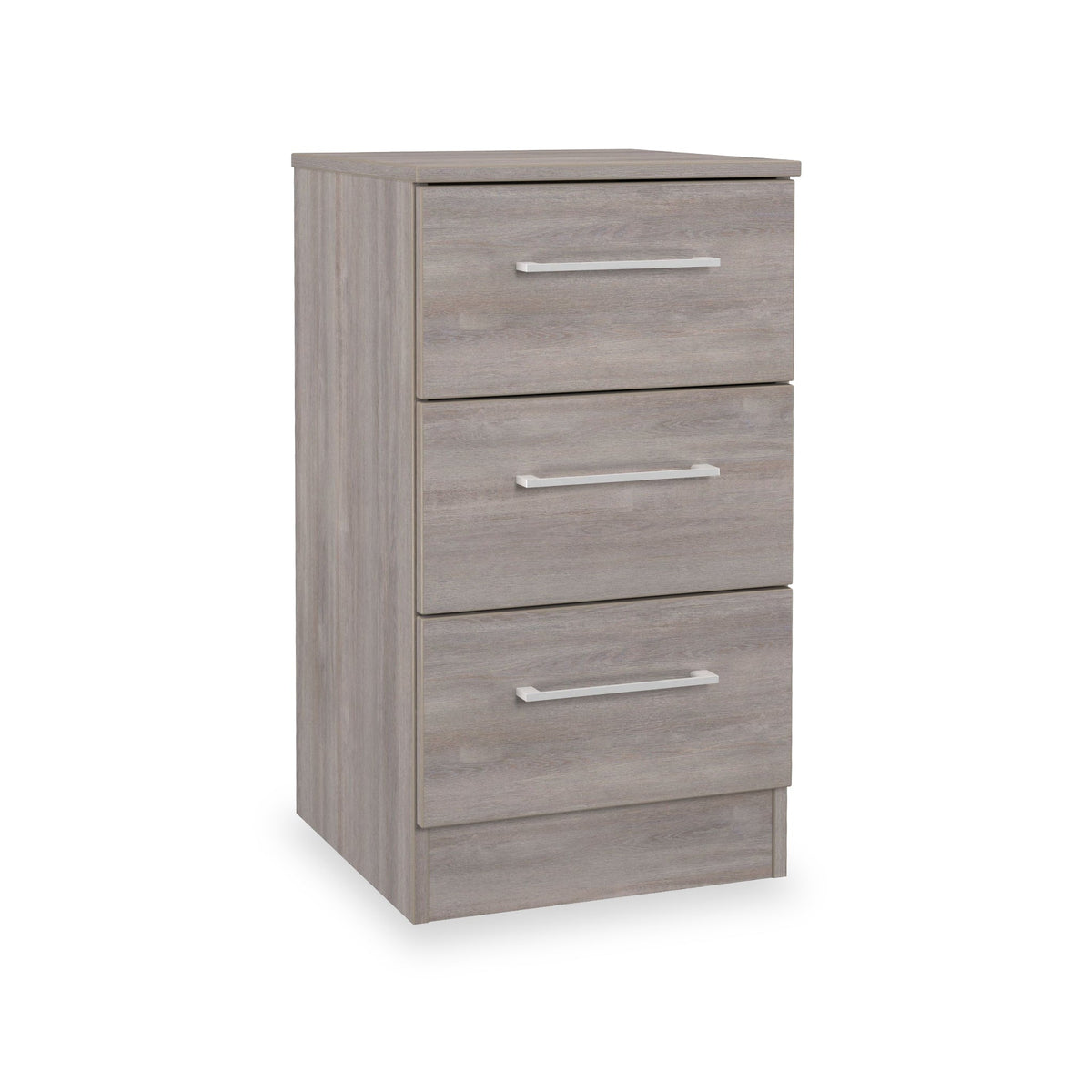 Ellington 3 Drawer Bedside Table