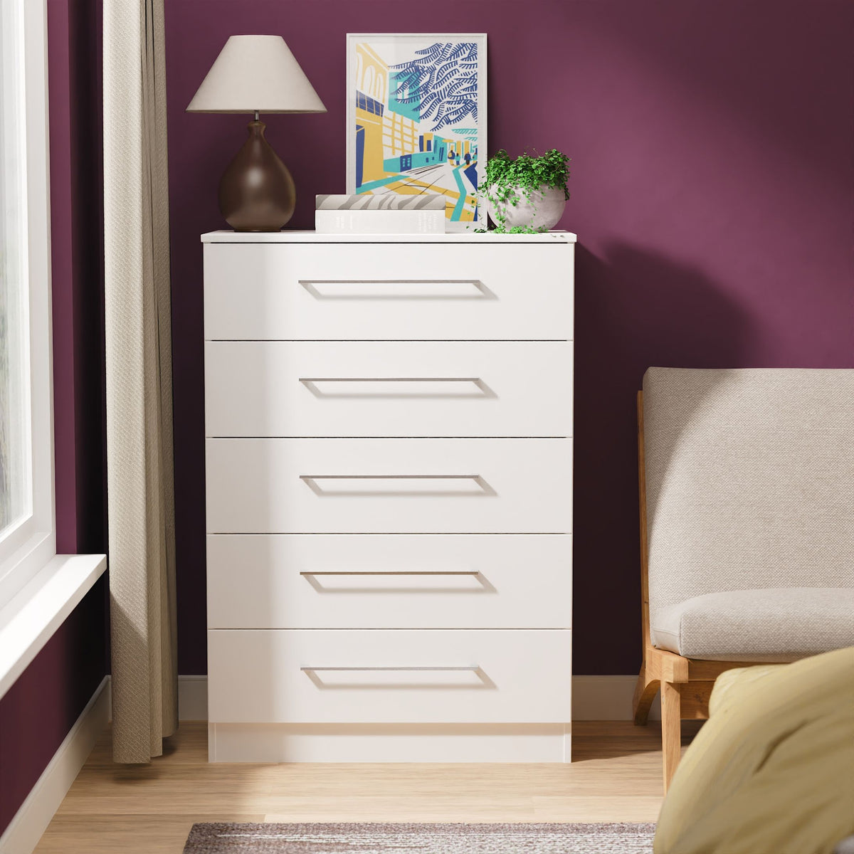 Ellington 5 Drawer Chest