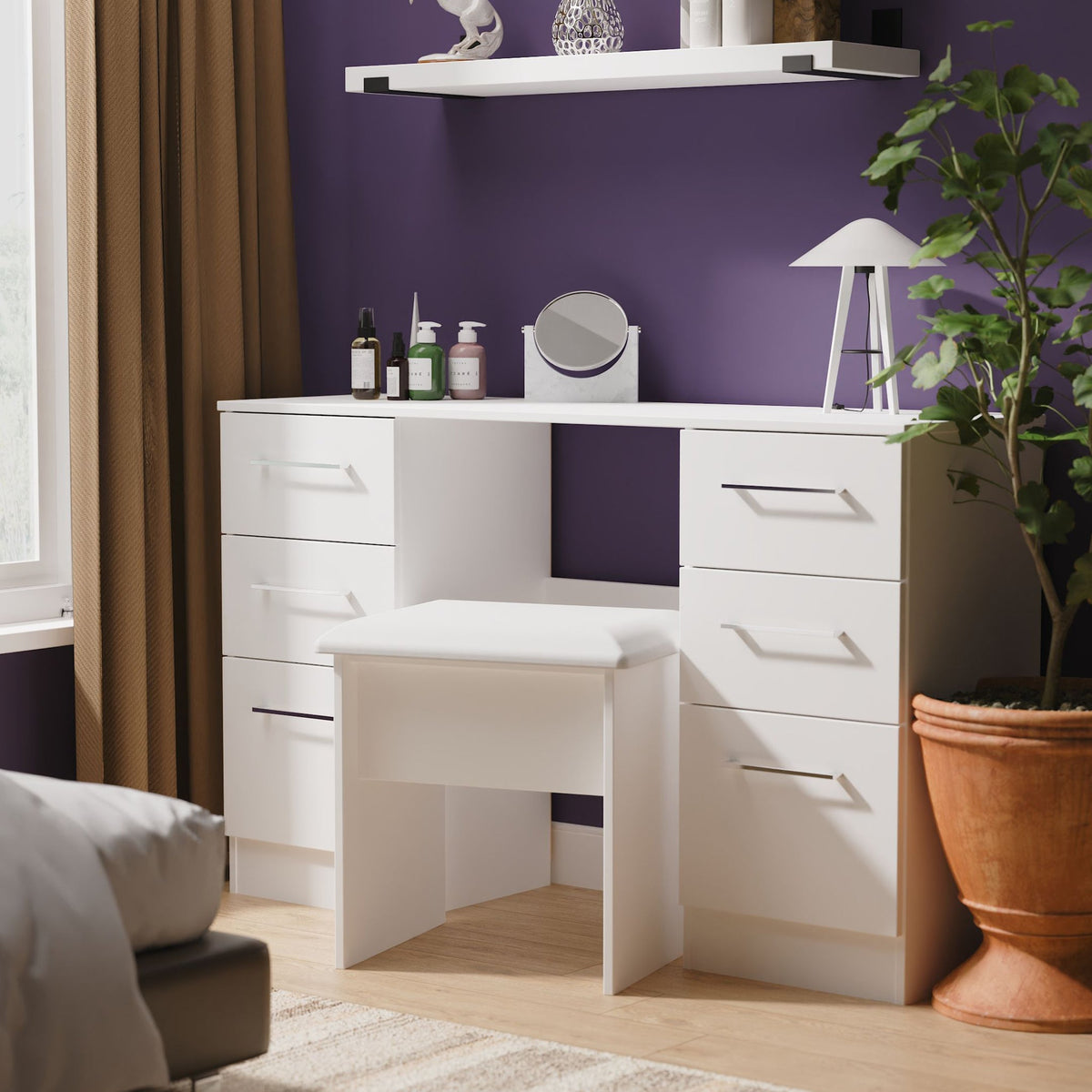 Ellington 6 Drawer Desk